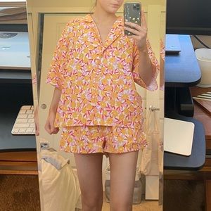 Sabo Skirt floral top and shorts matching set